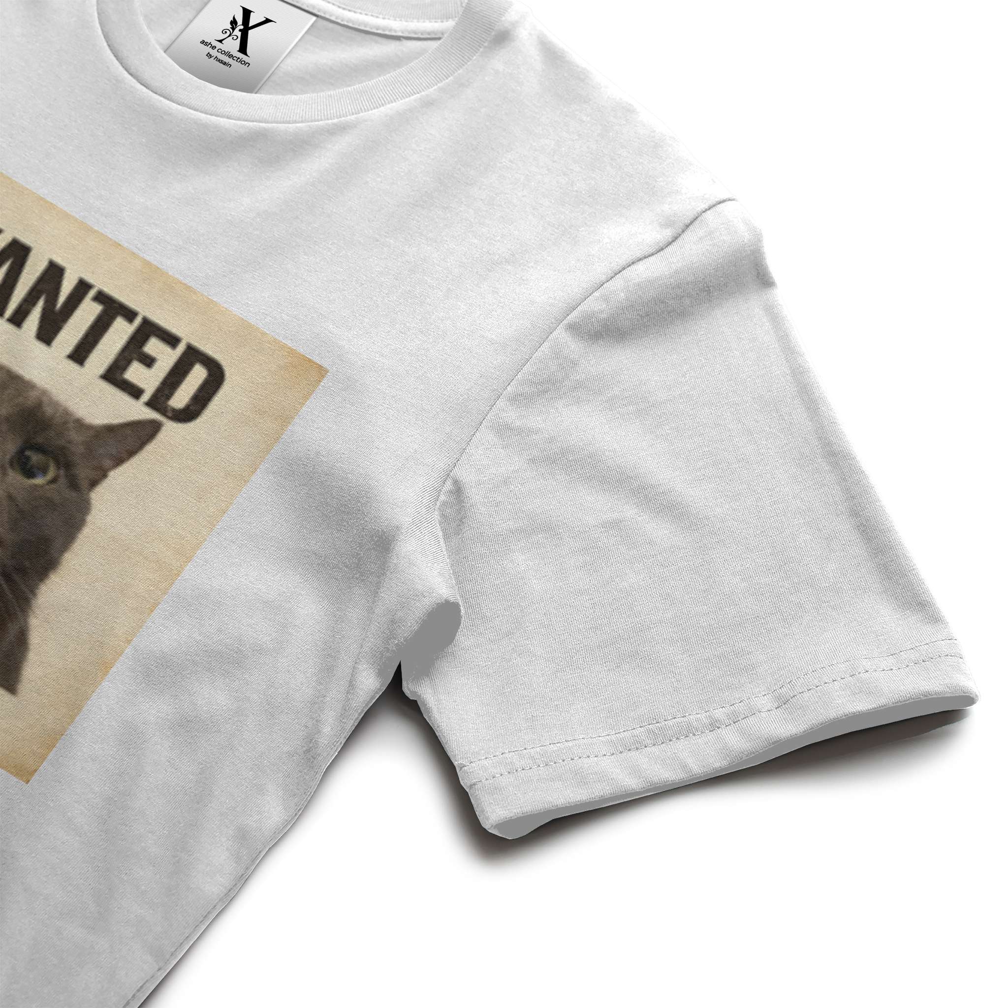 ashe t-shirt - white – hxsain