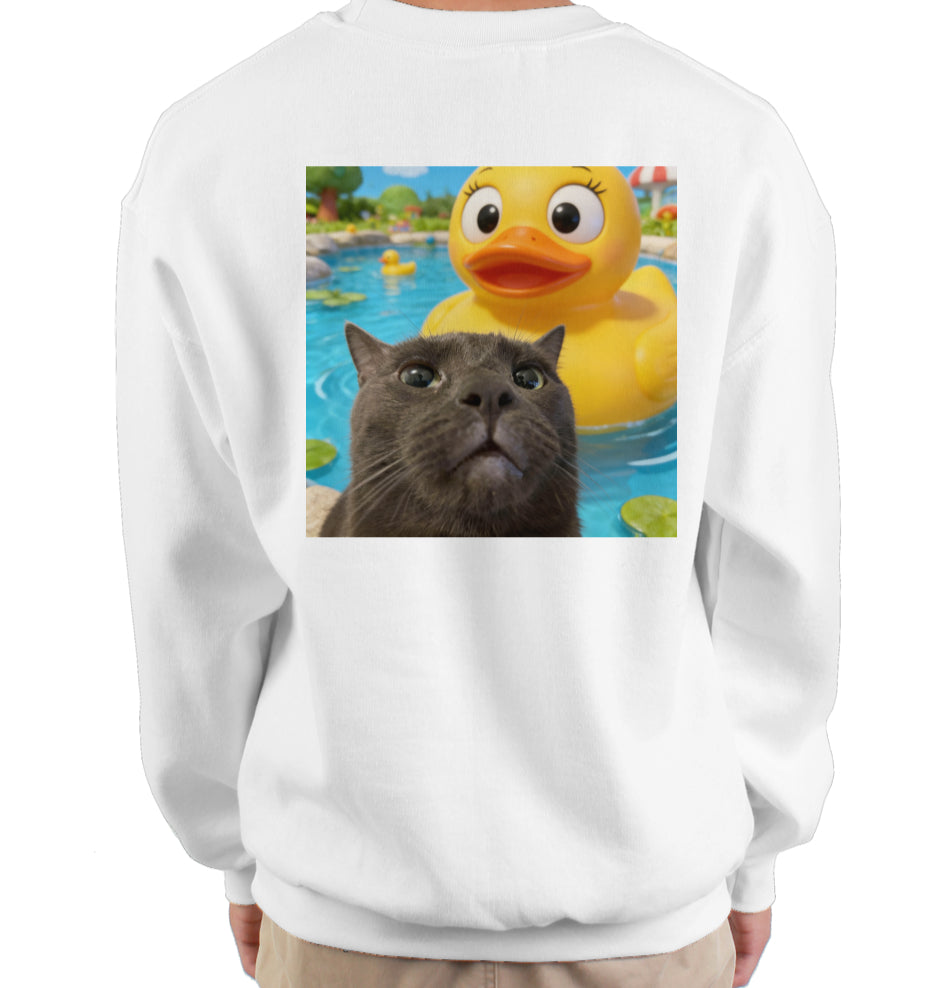 ashe sweatshirt - white