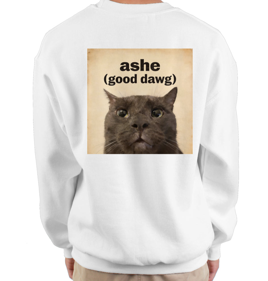ashe sweatshirt - white