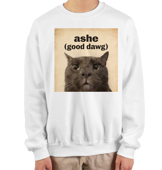 ashe sweatshirt - white